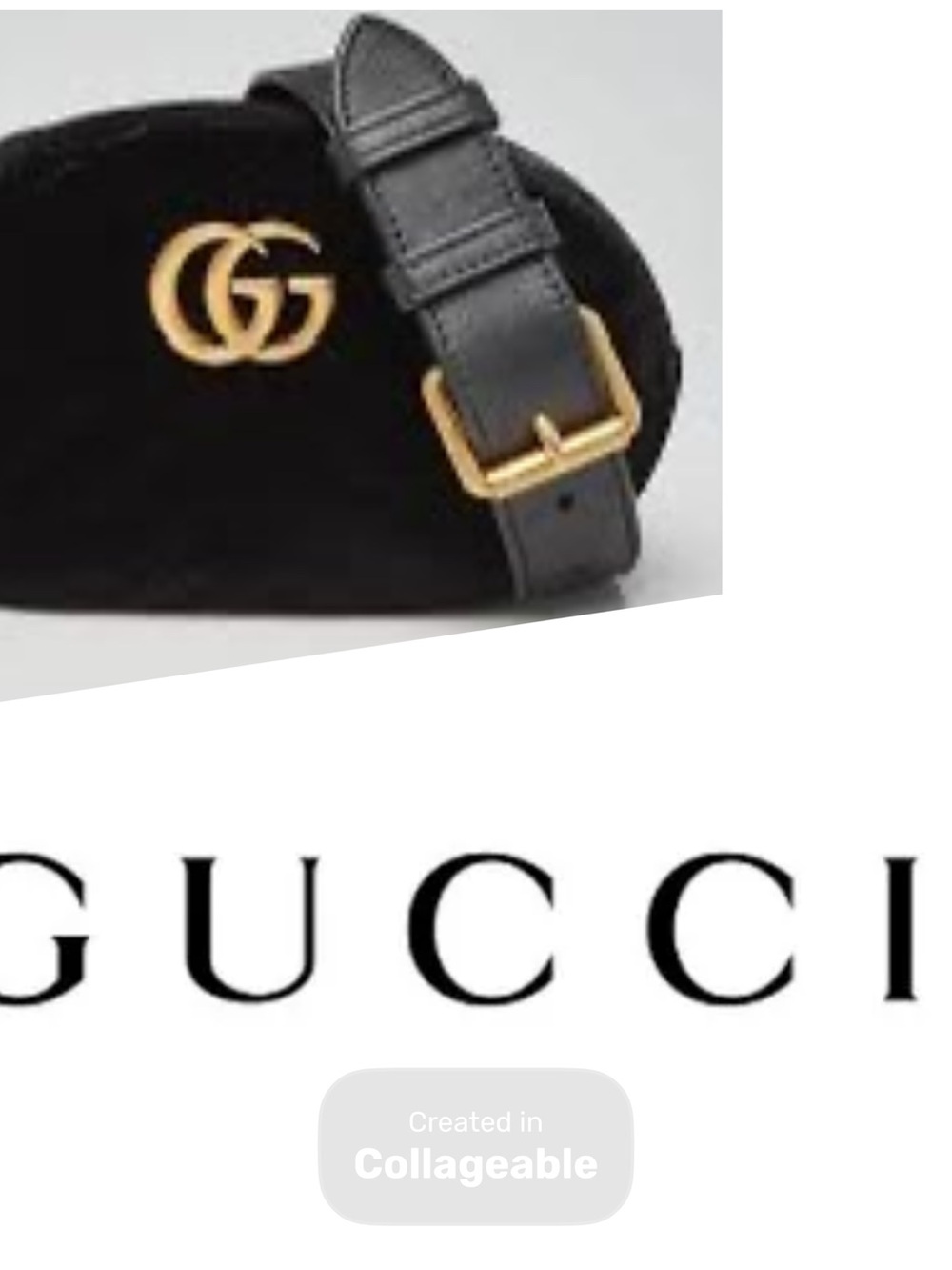 ‼️WOW‼️GUCCI Velvet Matelasse GG Marmont Belt Bag🖤EUC